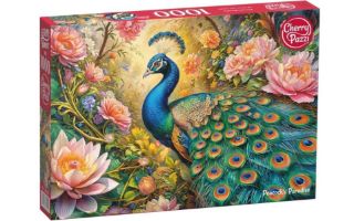 Obrázek z Puzzle CHERRY Páv 1000 dílků 